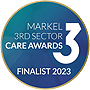 Markel 3rd Sector Care Awards Finalist 2023
